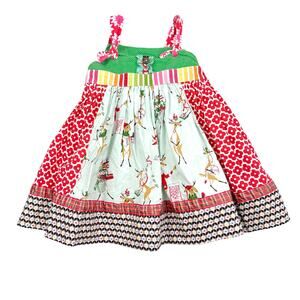 Matilda Jane Platinum Christmas Knot Dress